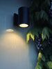 Wandlamp met zonnepanelen