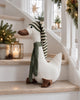 Kerst-eend met groene muts