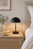 Bureaulamp met touch - Zwart