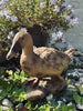 Tuinfiguur Eend - Bruin