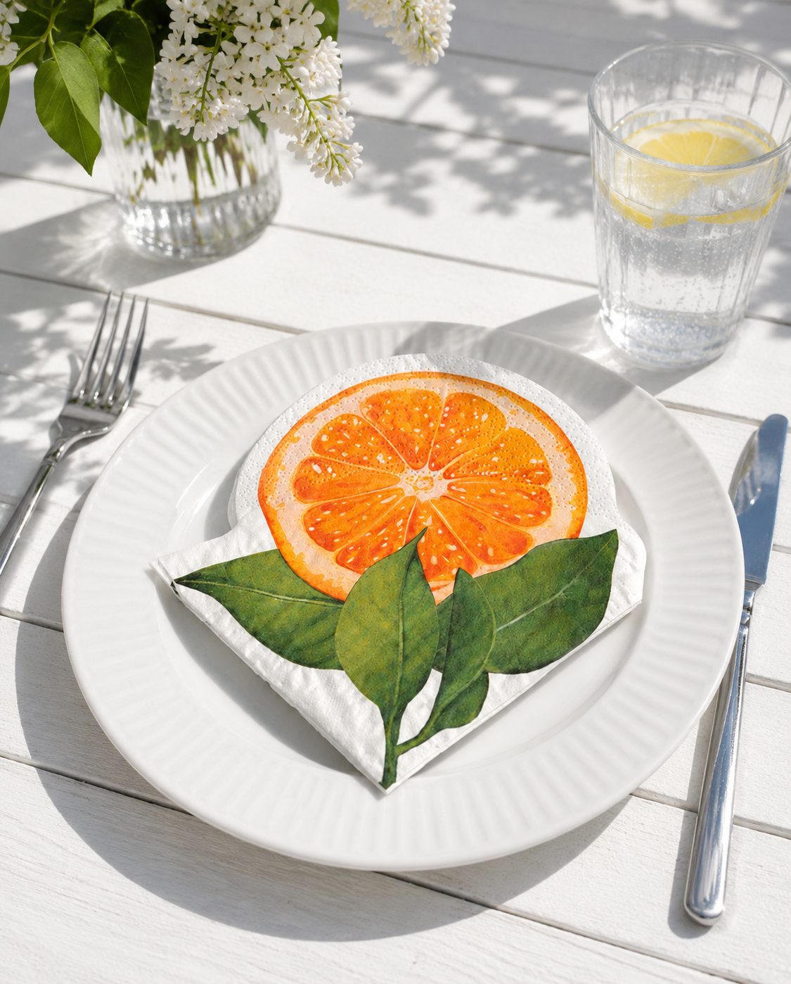 Servetten Oranje - 12 stuks