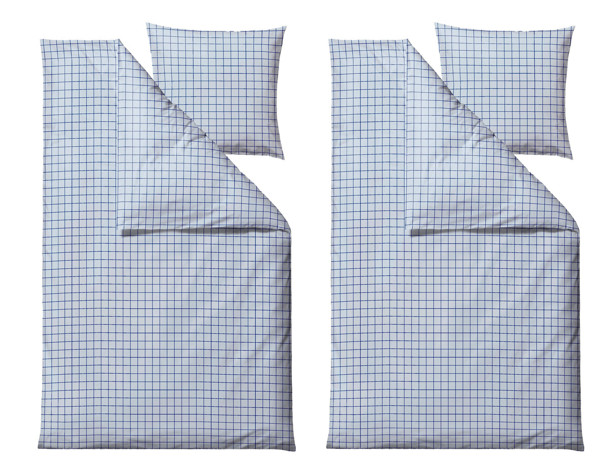 Beddengoedset 2 Sets - Södahl Vista Linen Blue