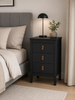 Nachtkastje Madrid met 3 lades - Black