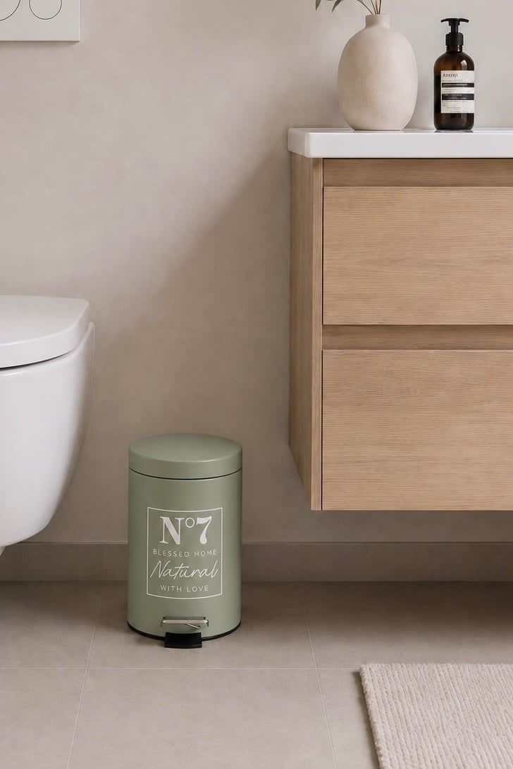 Toiletemmer No.7 – Gedempt groen