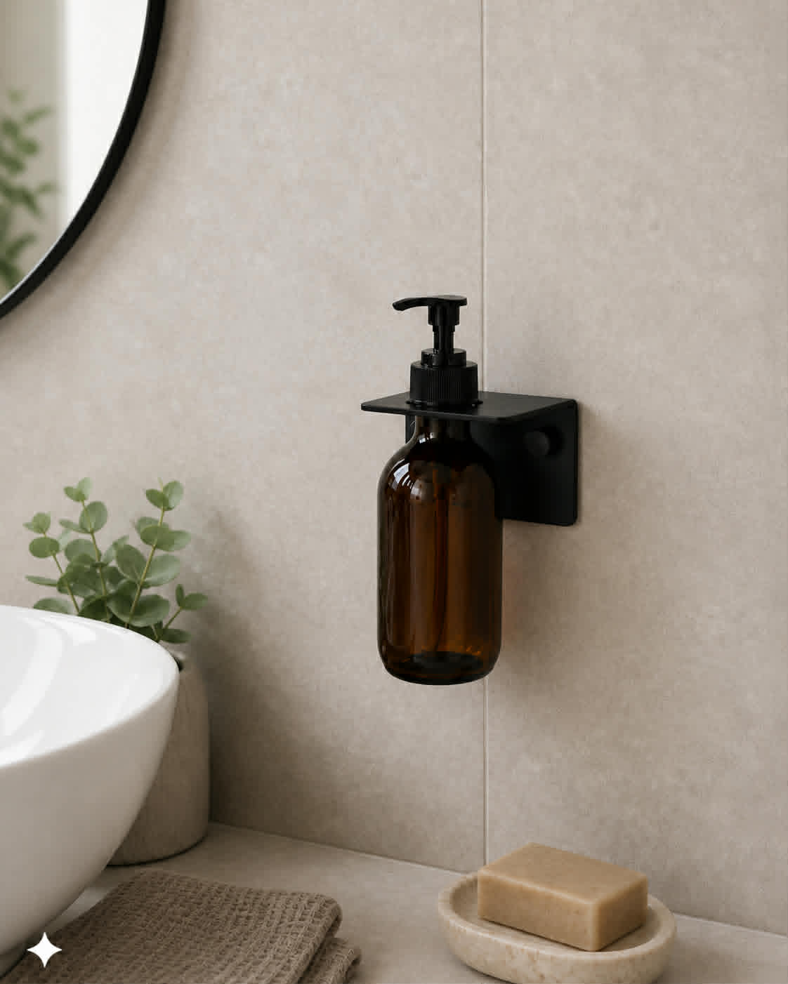 Houder voor dispenser - Black