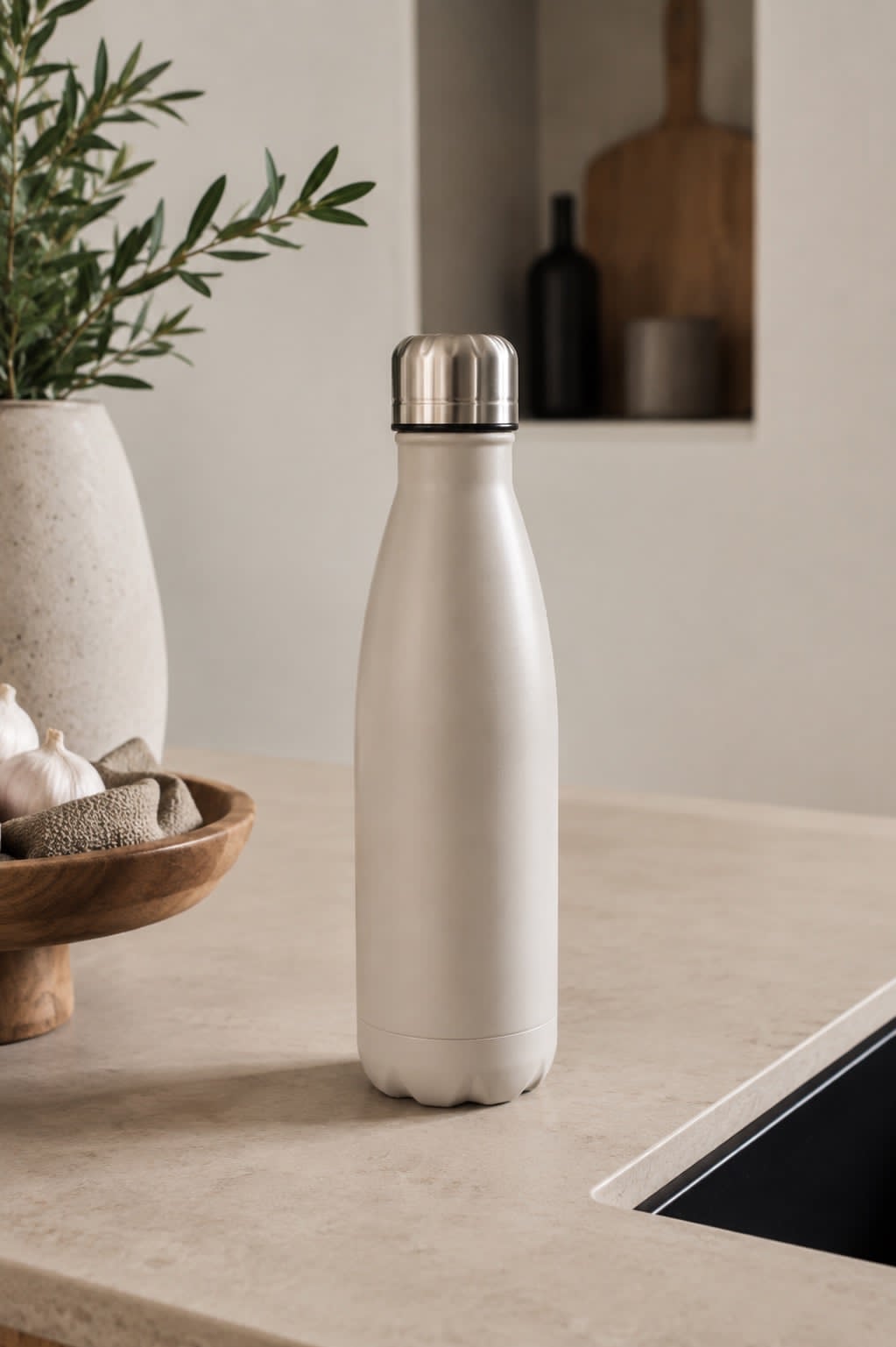 Thermosfles 500ml – Warm grey