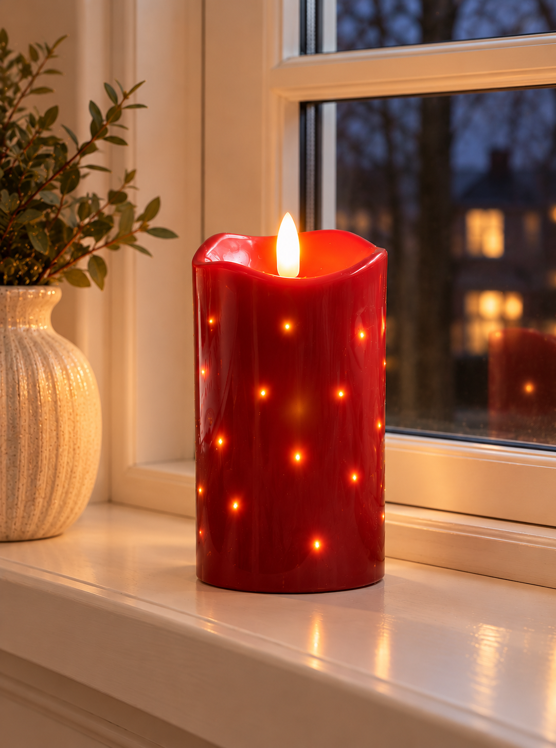 LED Blokkaars JUL TWINKLE - 15cm