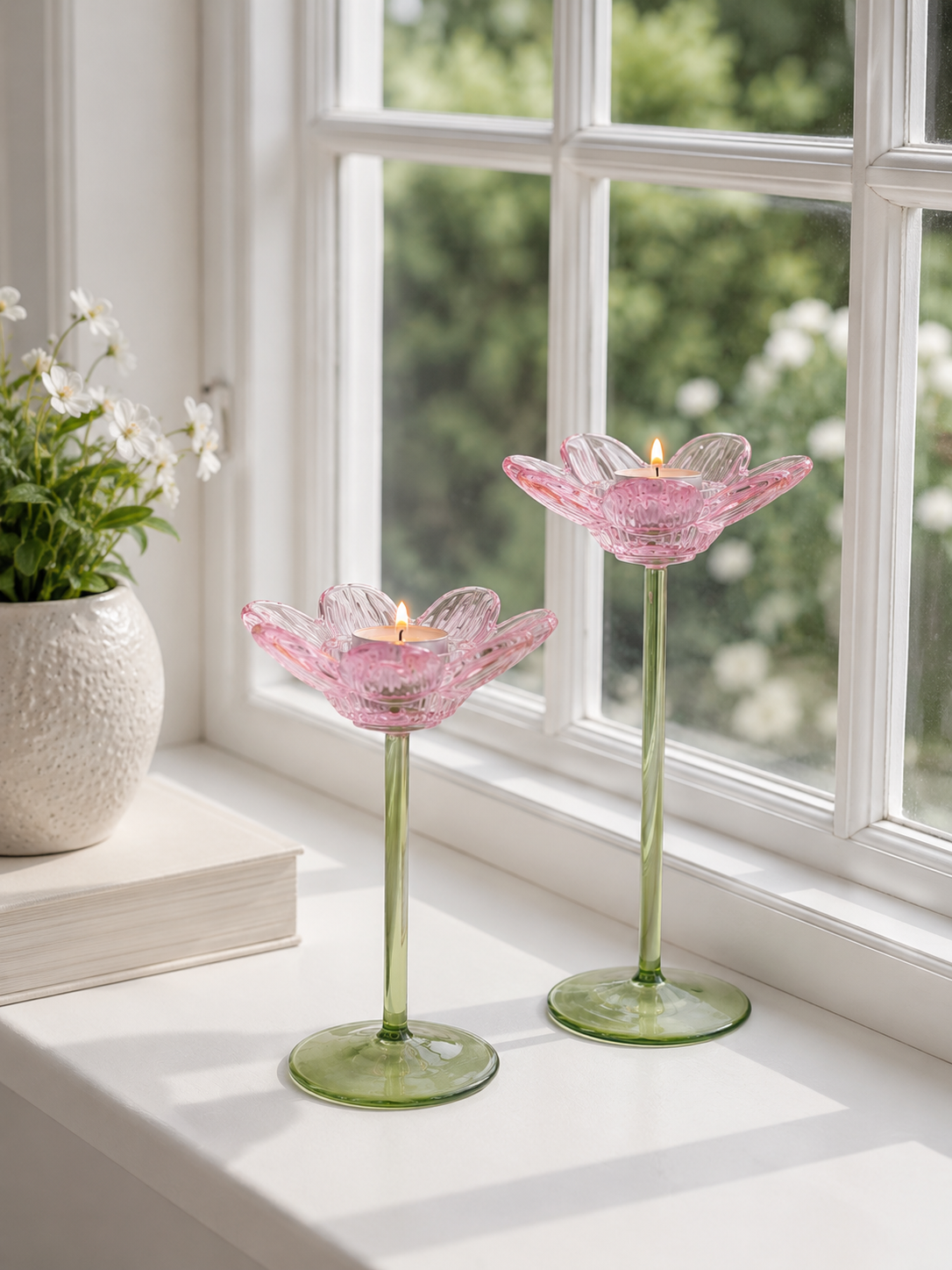 Kandelaartje bloem - Roze