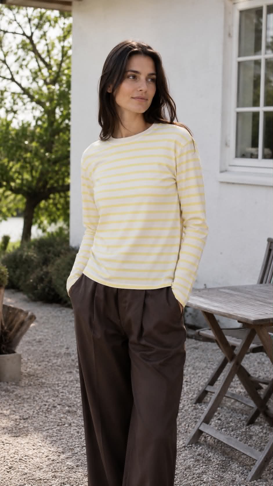 Blouse Kara yellow