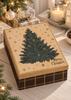 Cadeaudoos met kerstboom – cadeaudoos van karton