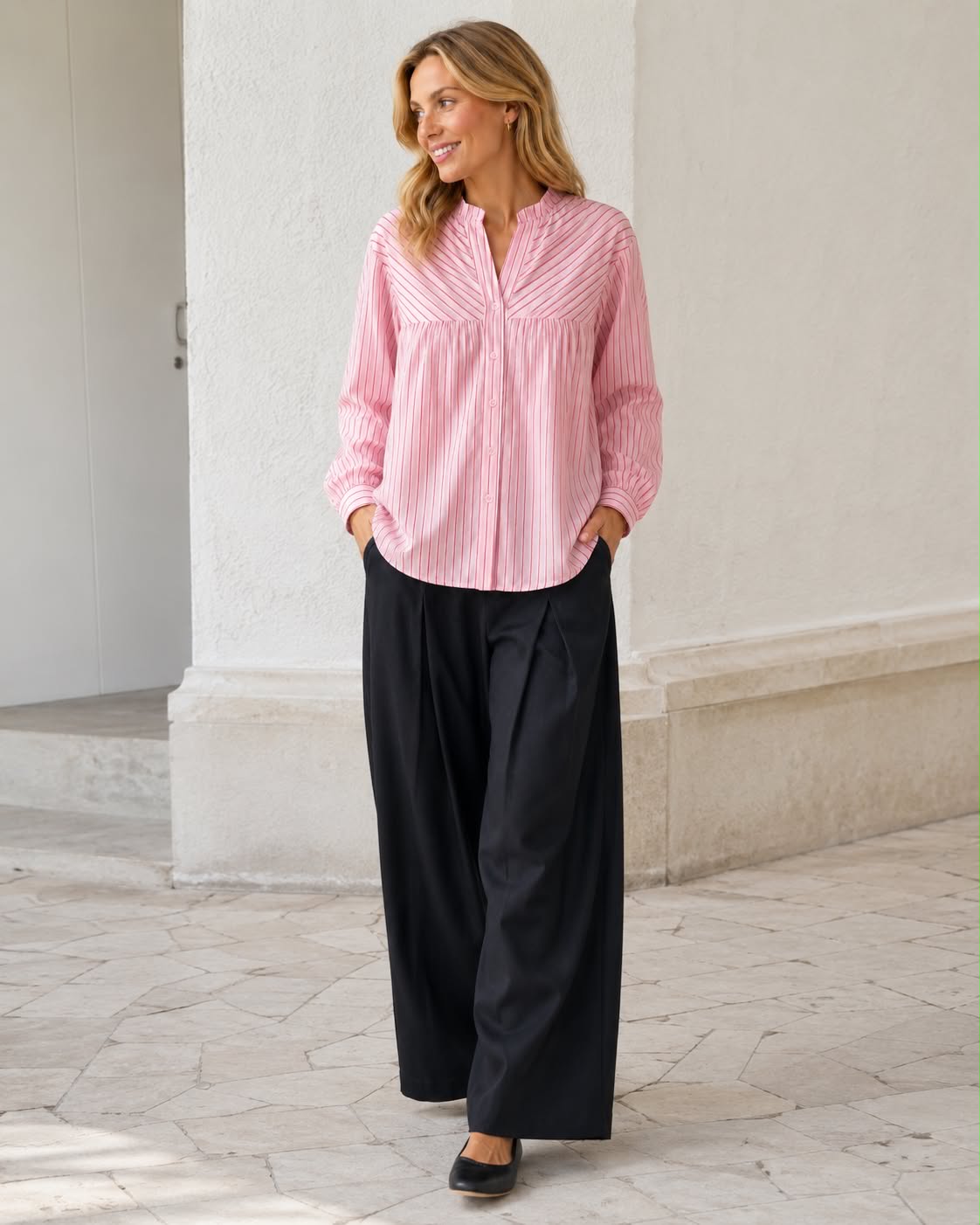 Blouse Kalina - Roze