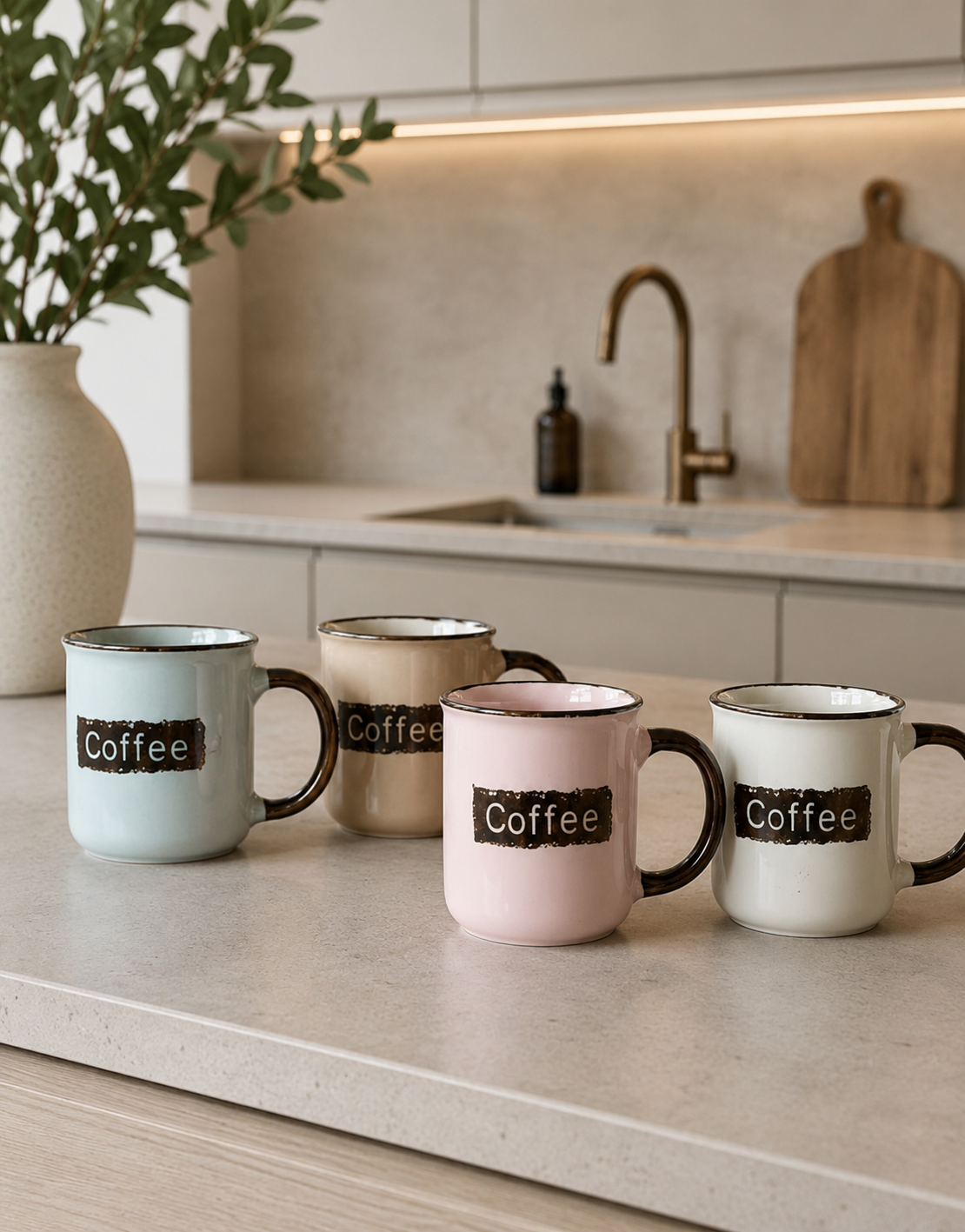 Krus Coffee - Set met 4 stuks
