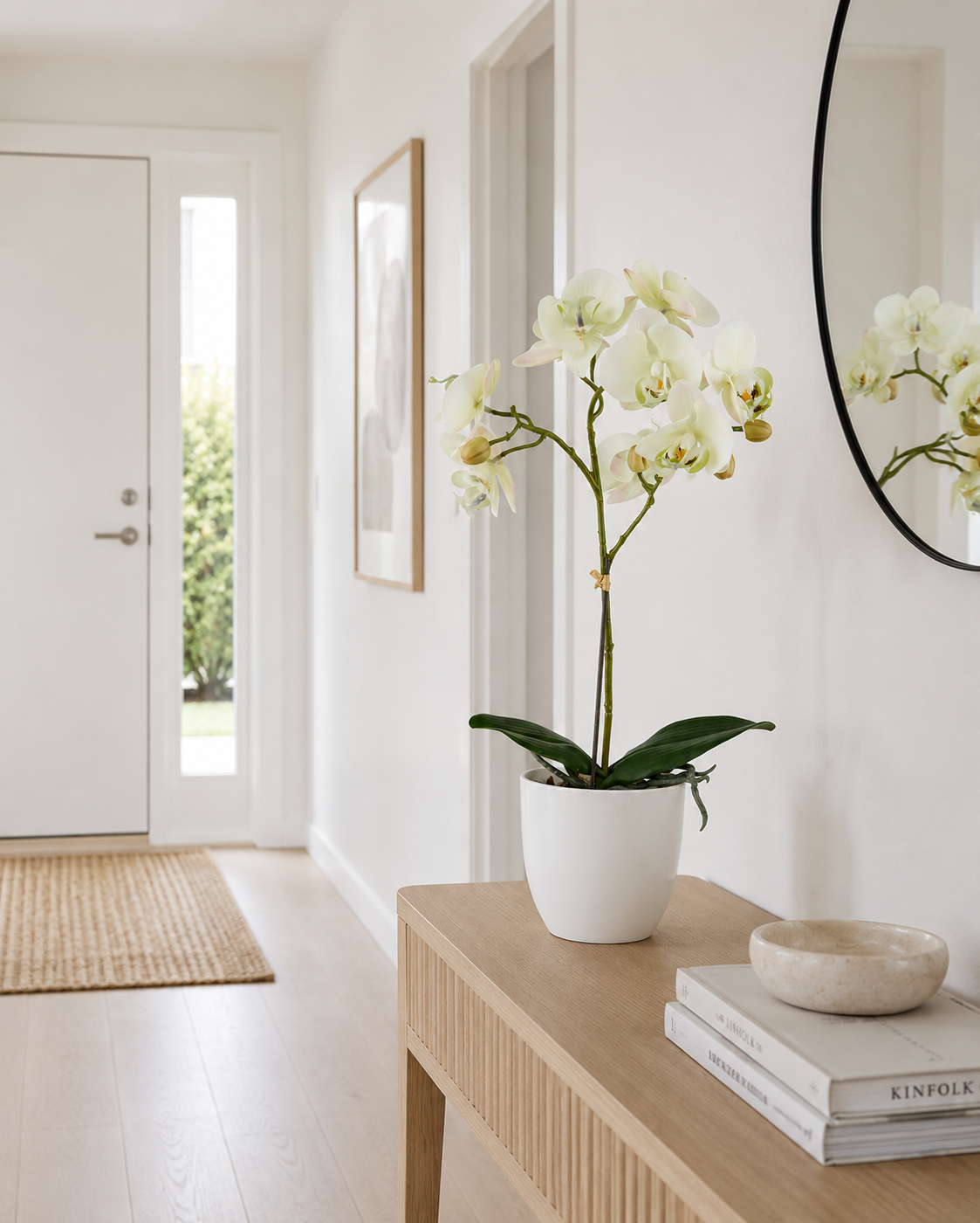 Orchidee in pot - Lime 50cm