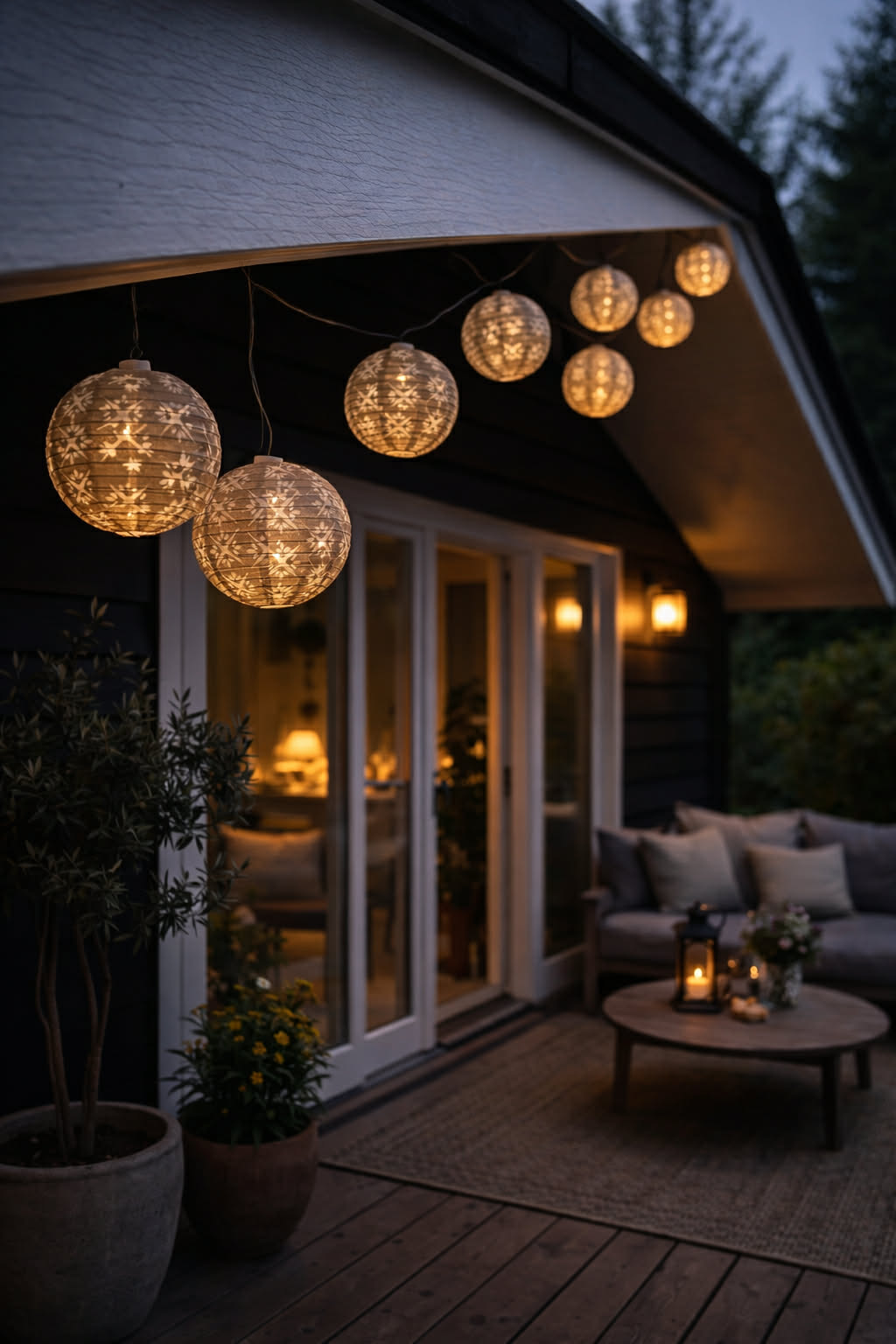 LED-lichtslinger op zonne-energie - Summer golden
