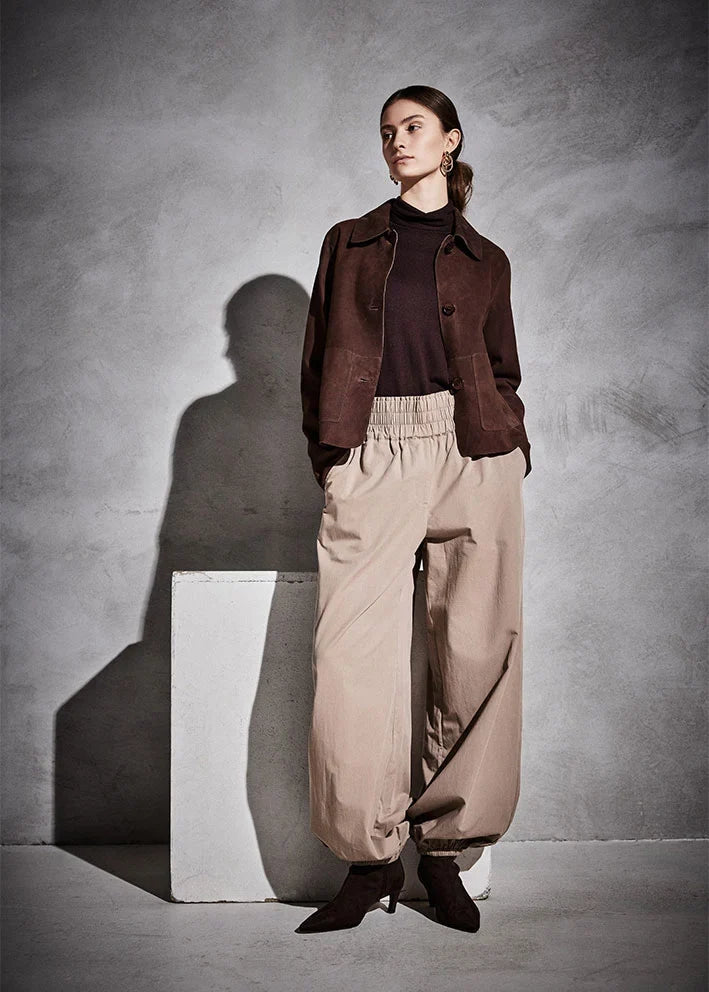 Broek Lagos - Taupe