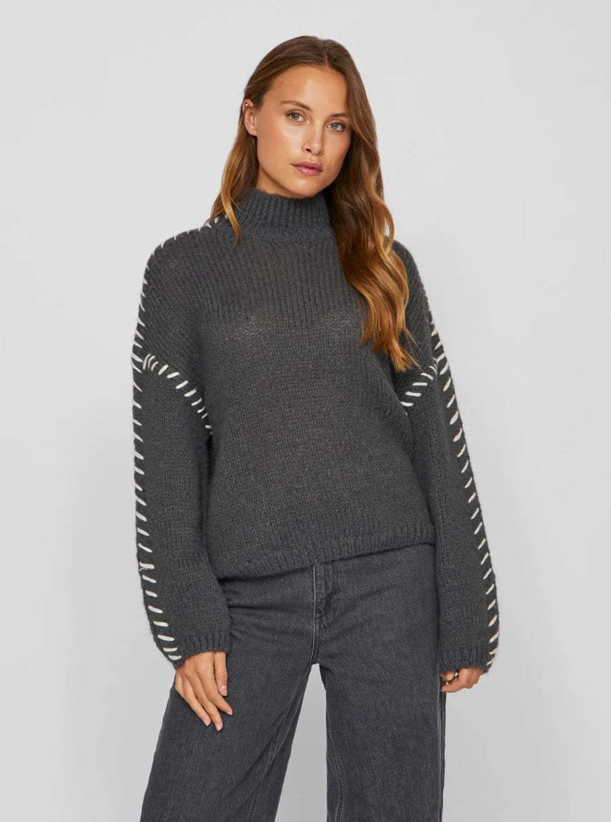 Gebreide pullover Grey