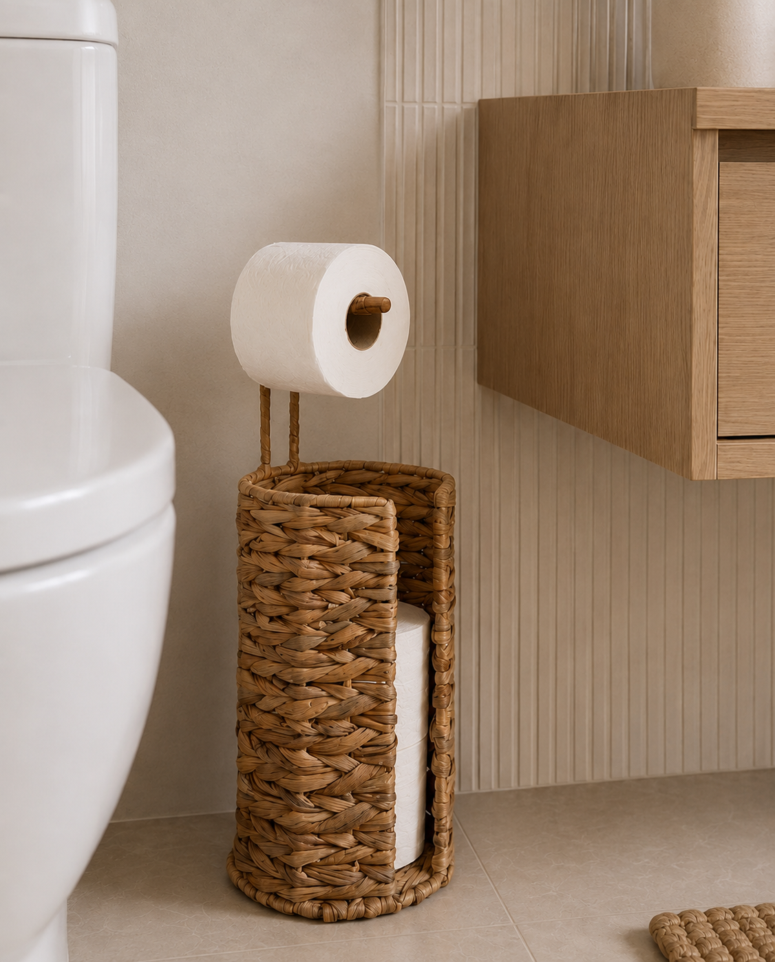 Toiletrolhouder – Waterhyacint