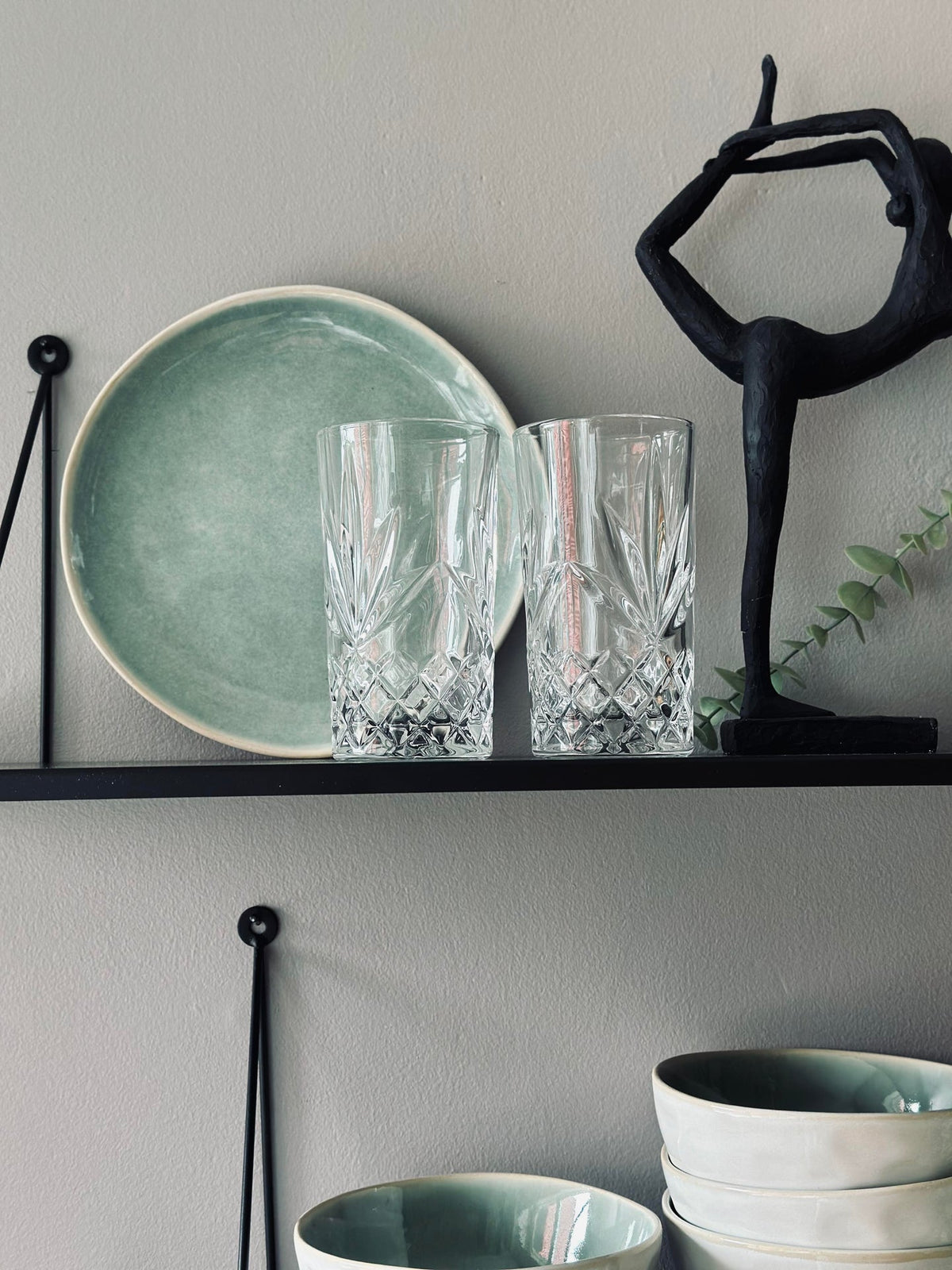 Bord aardewerk Mint
