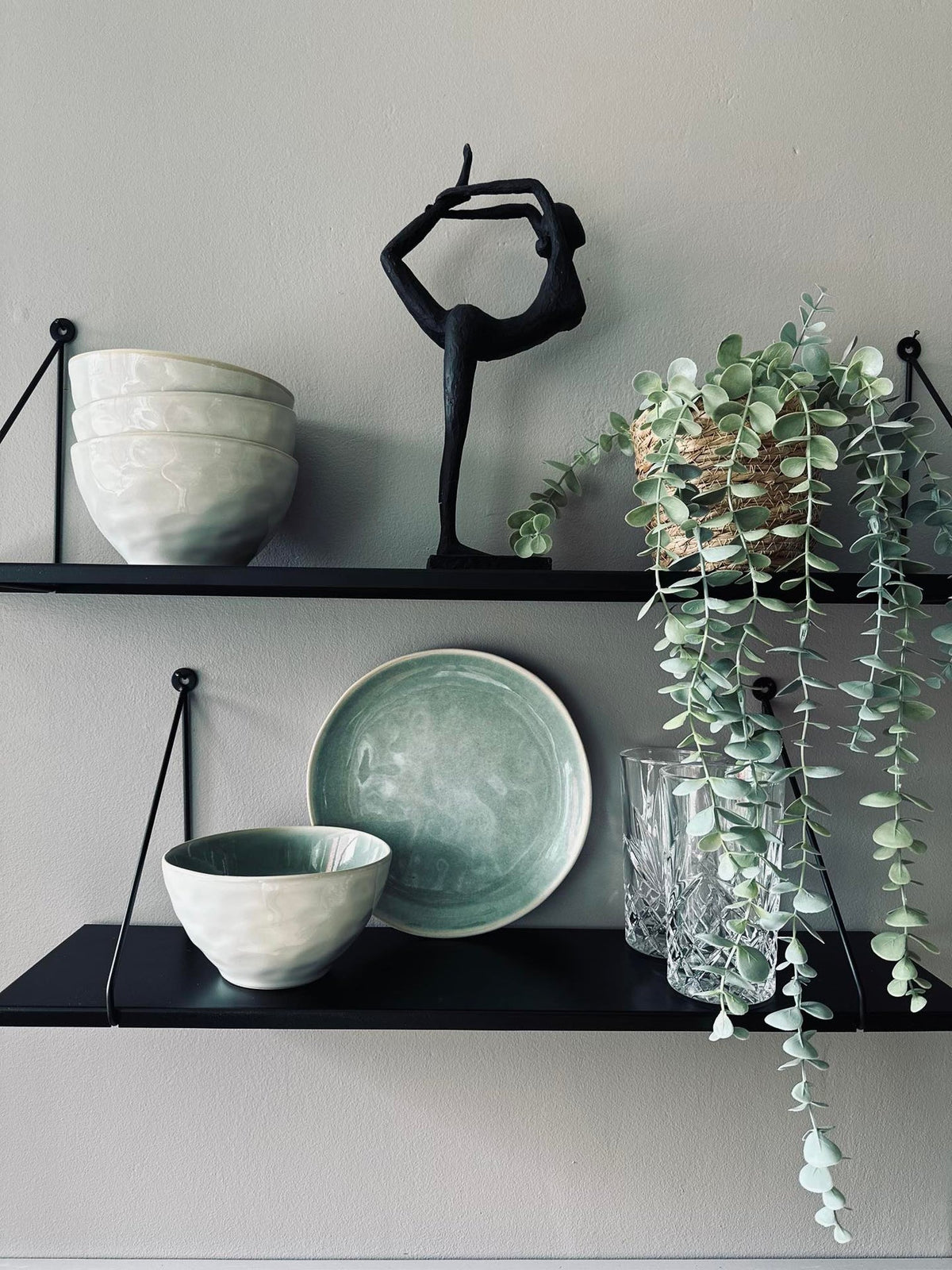 Bord aardewerk Mint