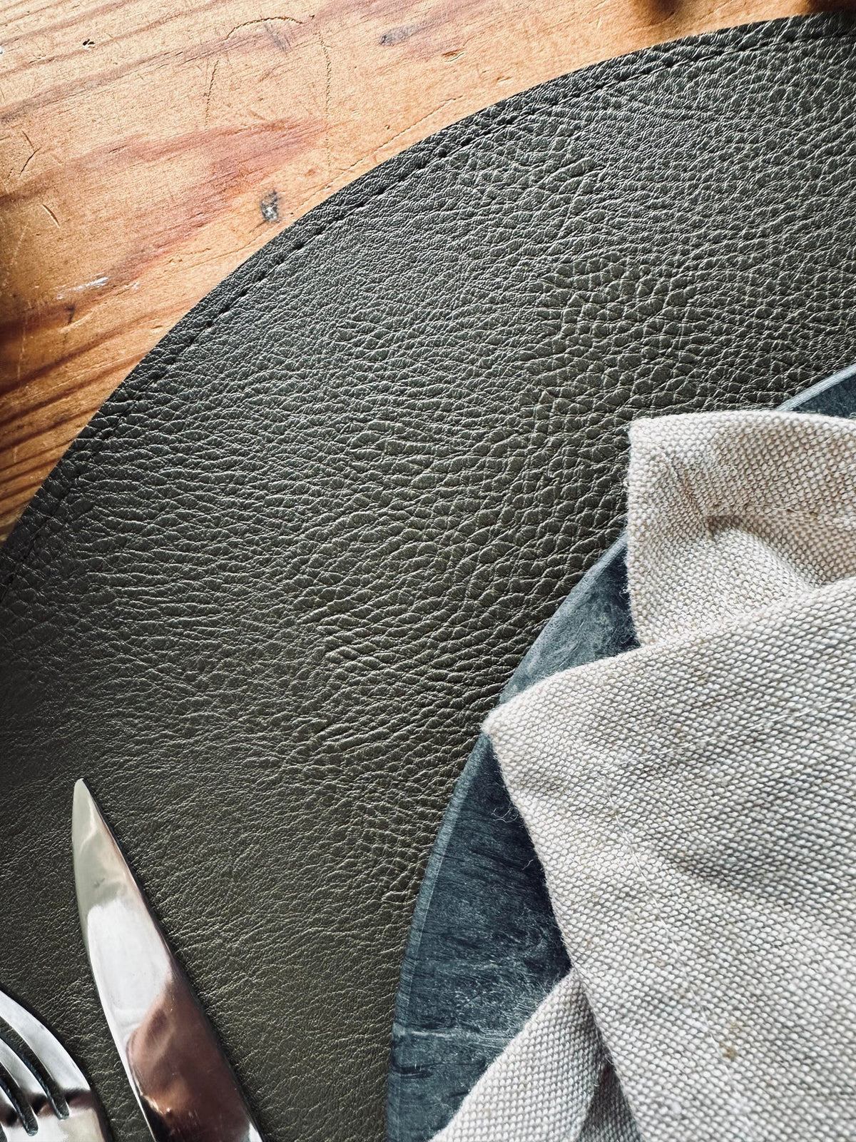 Placemat Rond – Omkeerbaar