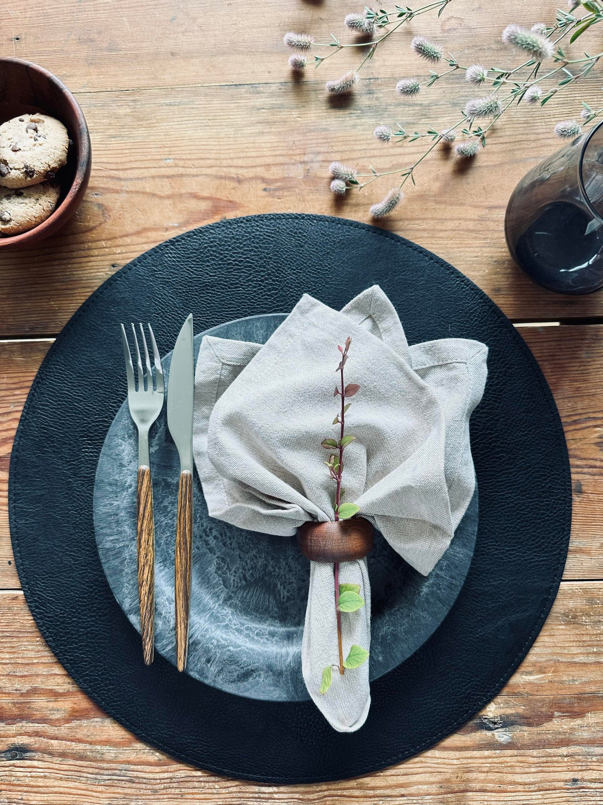 Placemat Rond – Omkeerbaar