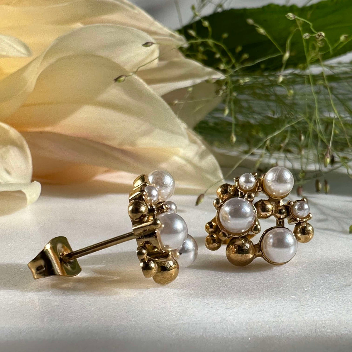 Oorknopjes Noor verguld