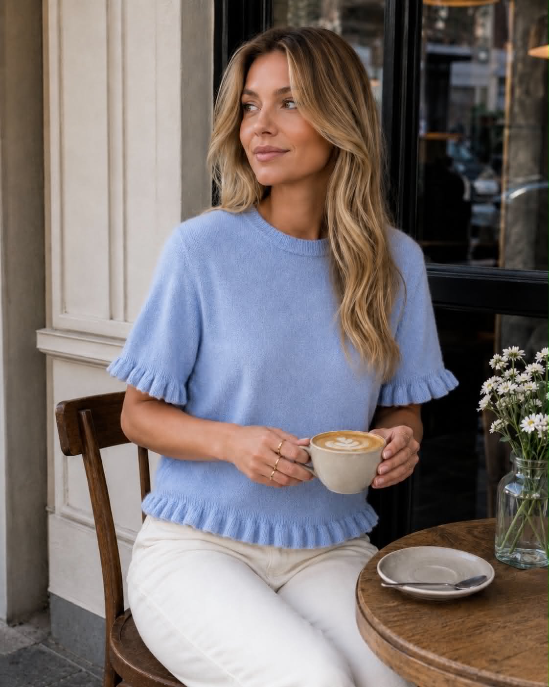 Knitwear Briala - Sky blue