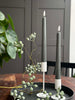 Stolkaarsen / Set van 2 stuks en afstandsbediening – Groen 24 cm