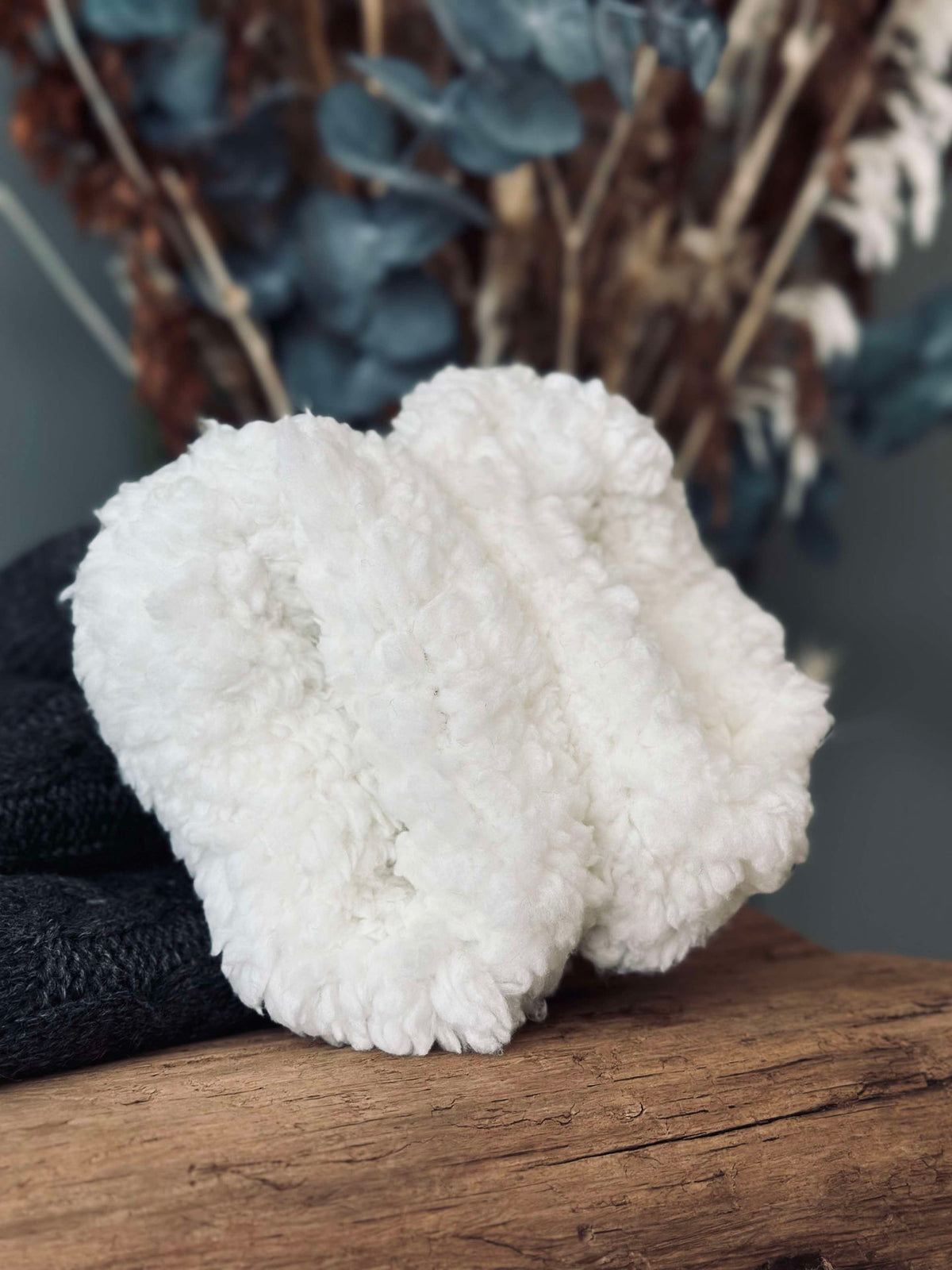Sokken Fleece Stone