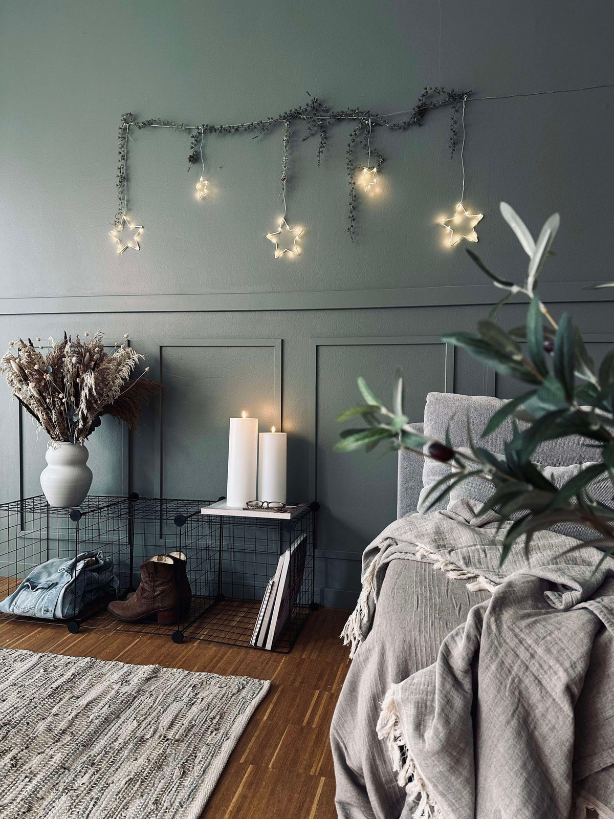 LED-lichtslinger met sterren
