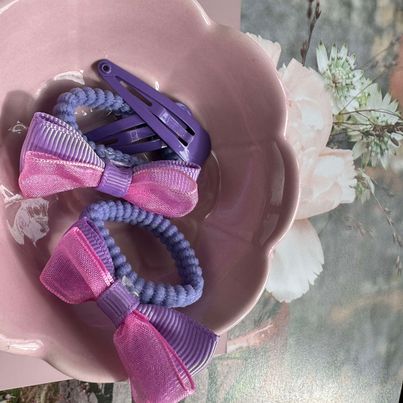 Haaraccessoires set Alma - Paars