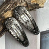Haarspeldjes Silver Snake - 2 st.