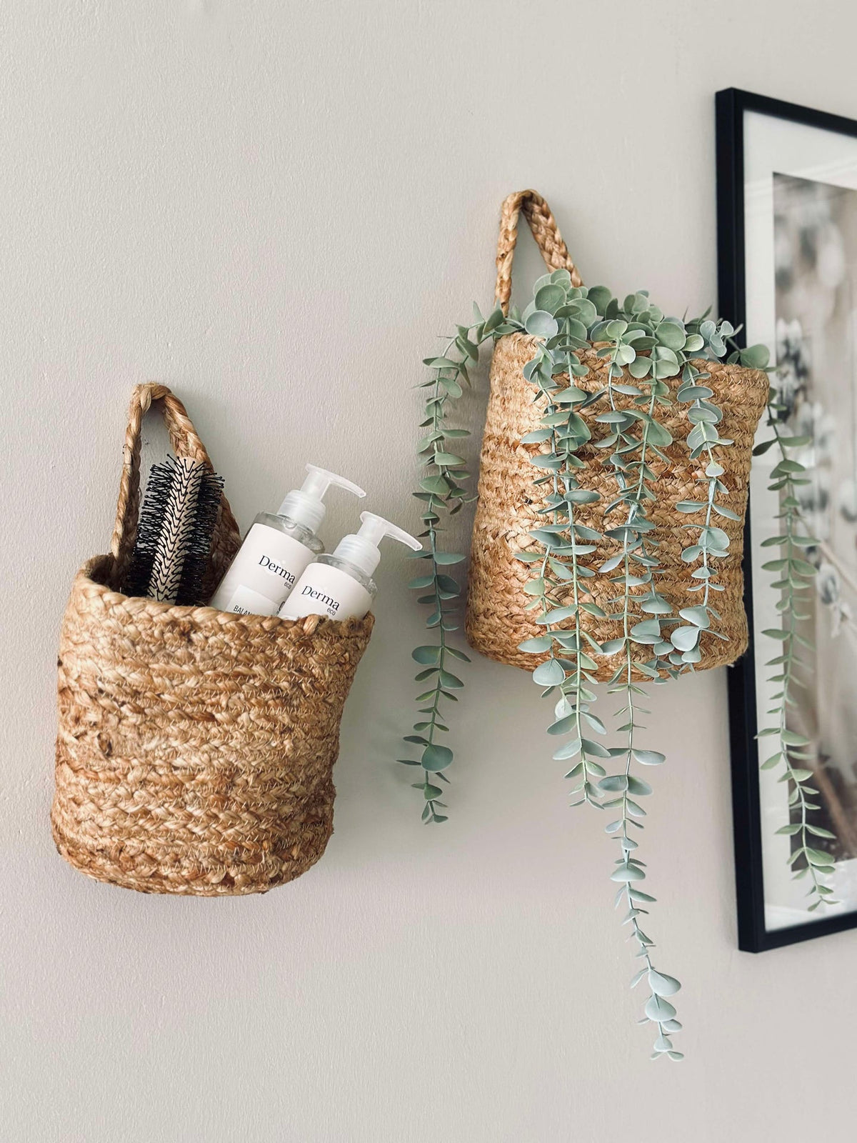 Hangmand met handgreep - Jute medium