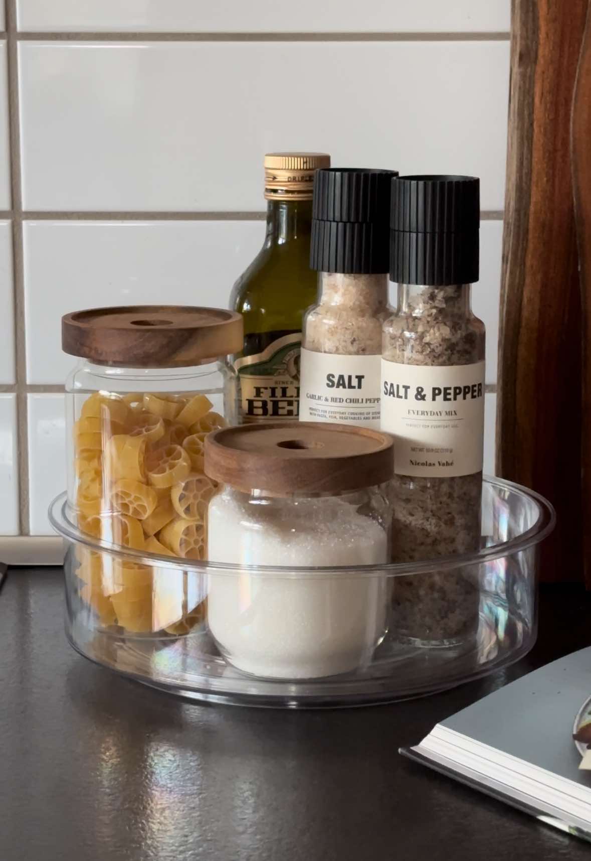 Draaiplateau voor make-up/koelkast of kruiden