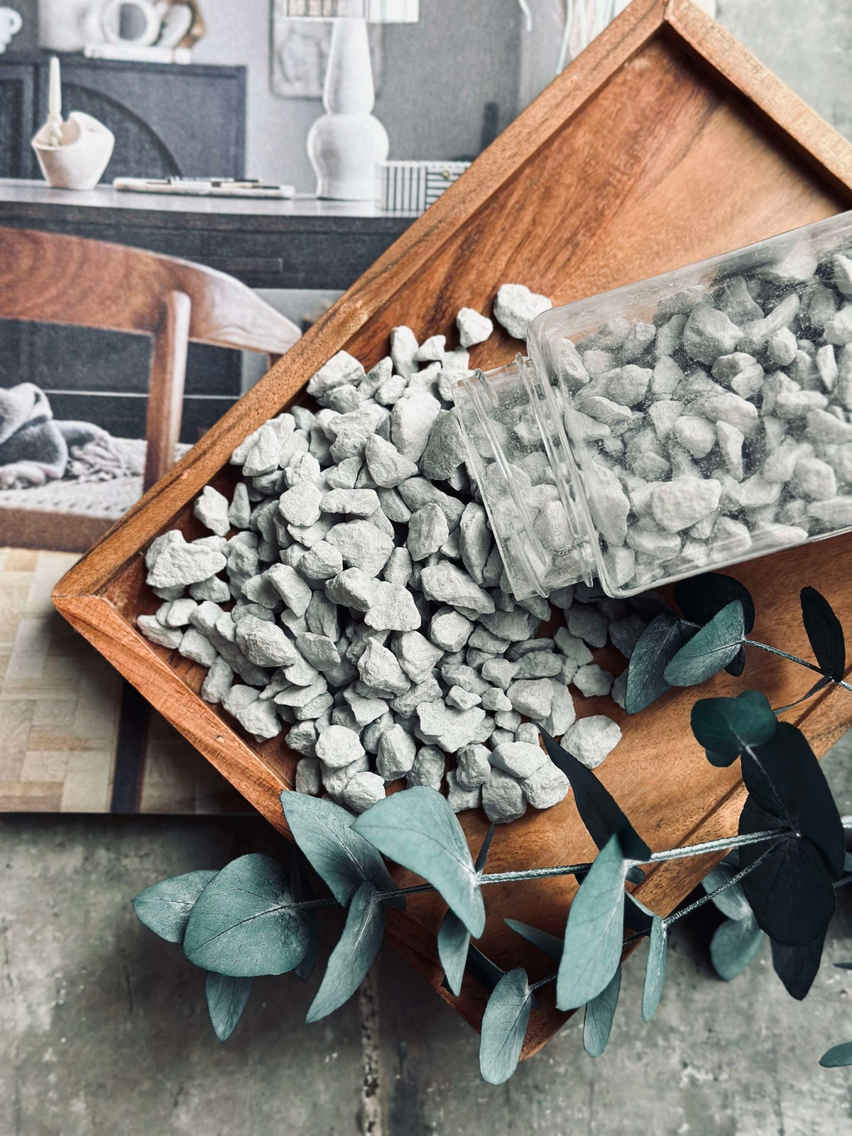 Stenen voor decoratie 850 ml - Stone