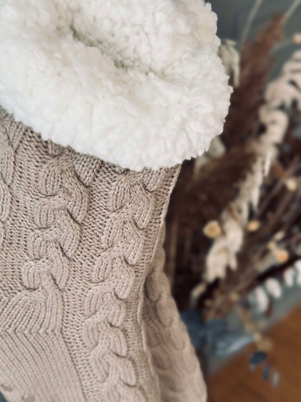 Sokken Fleece Beige