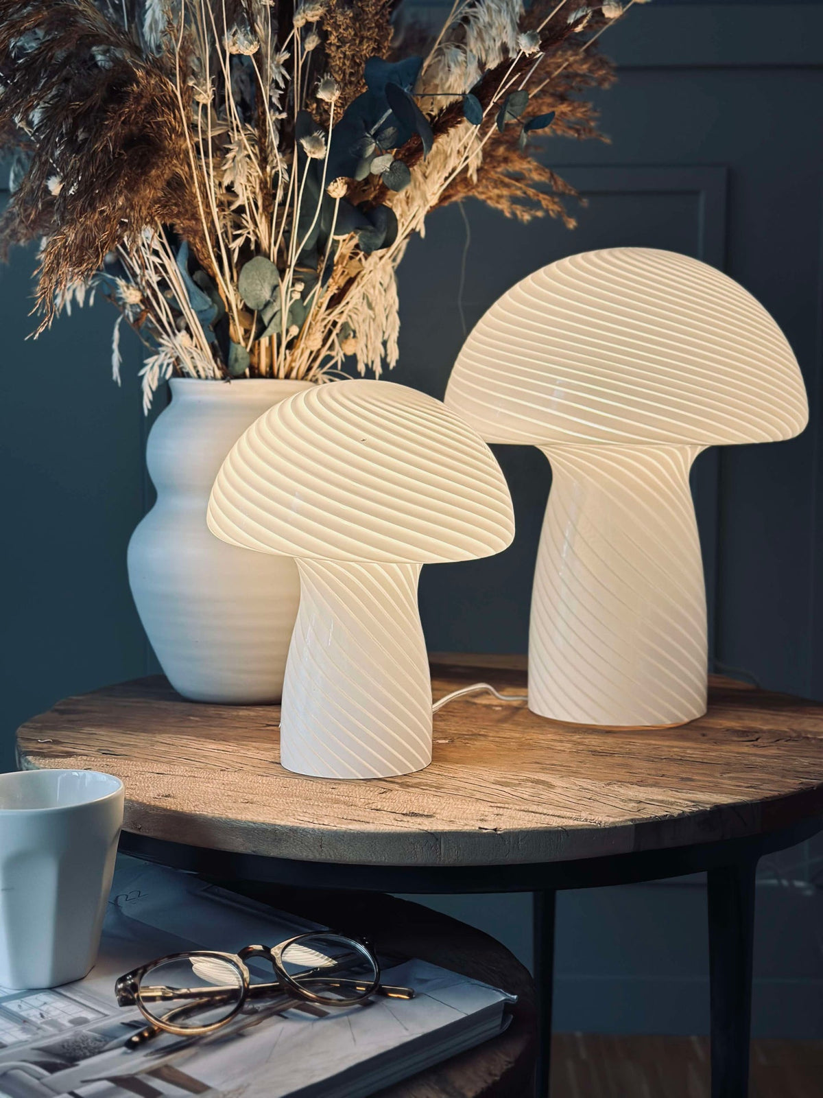 Mushroom Elsa - Wit 32 cm