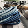 Haarelastiekjes Blue Glitter - 4 mix