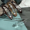 Haarspelden Oval Brown - 4stk.