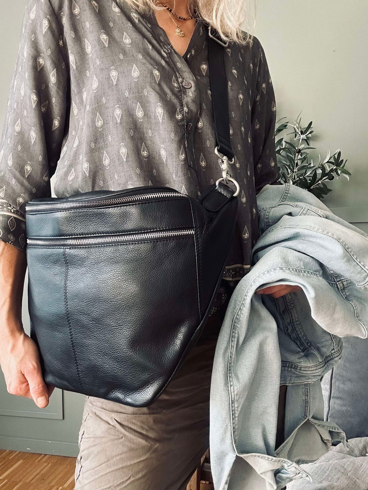 Bumbag BIG Astrid - Zwart / Zilver