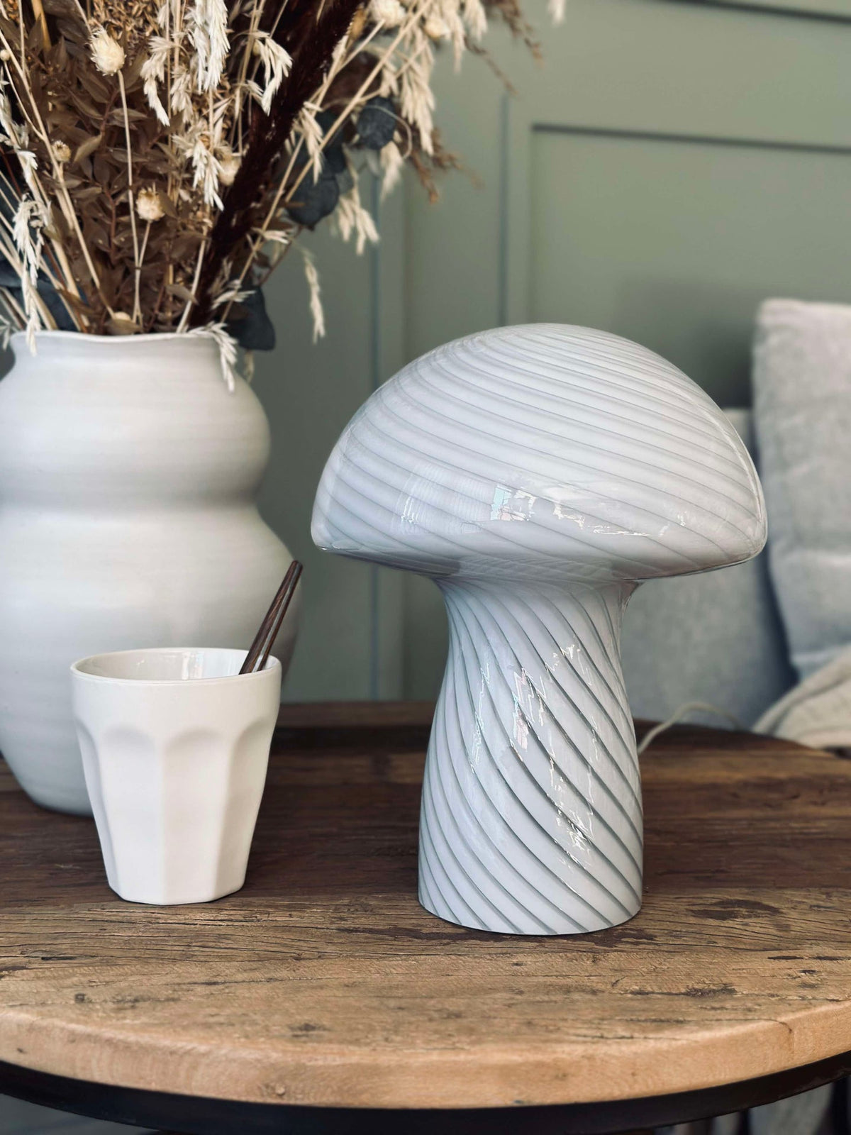 Mushroom Elsa- Grijs 24cm
