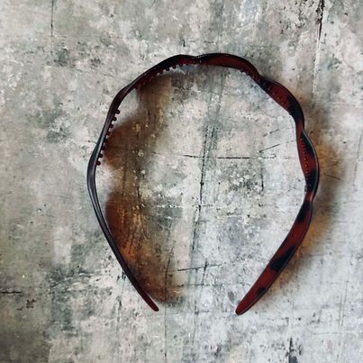 Haarband Twist Brown