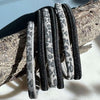 Haarelastieken Black / Grey Leo - 2 mix