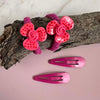 Haartoebehoren set Signe - Roze