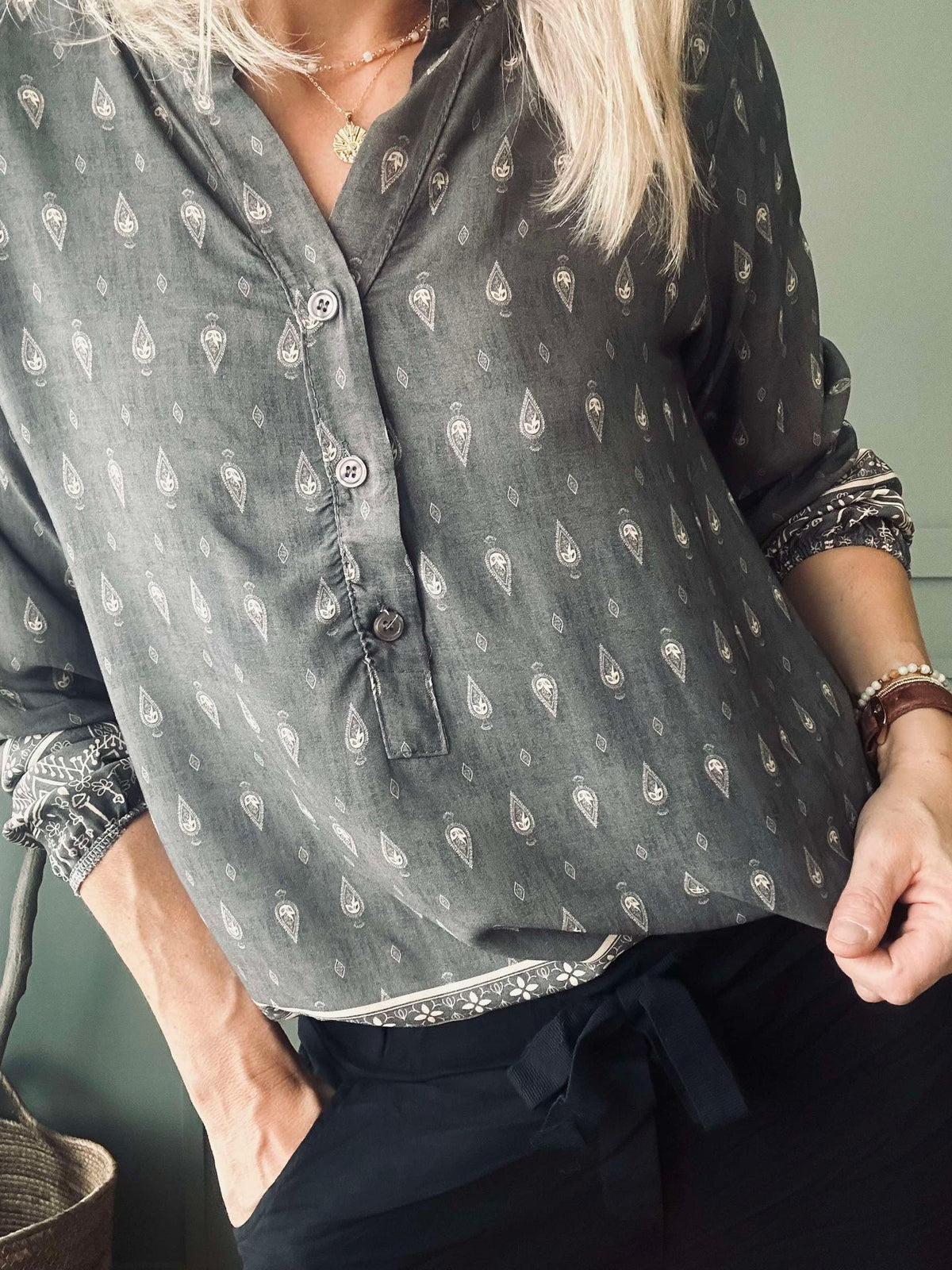 Blouse Ella Grey