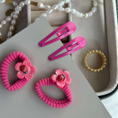 Haaraccessoires set Marie - Roze
