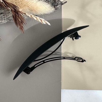 Haarclip Mat Black