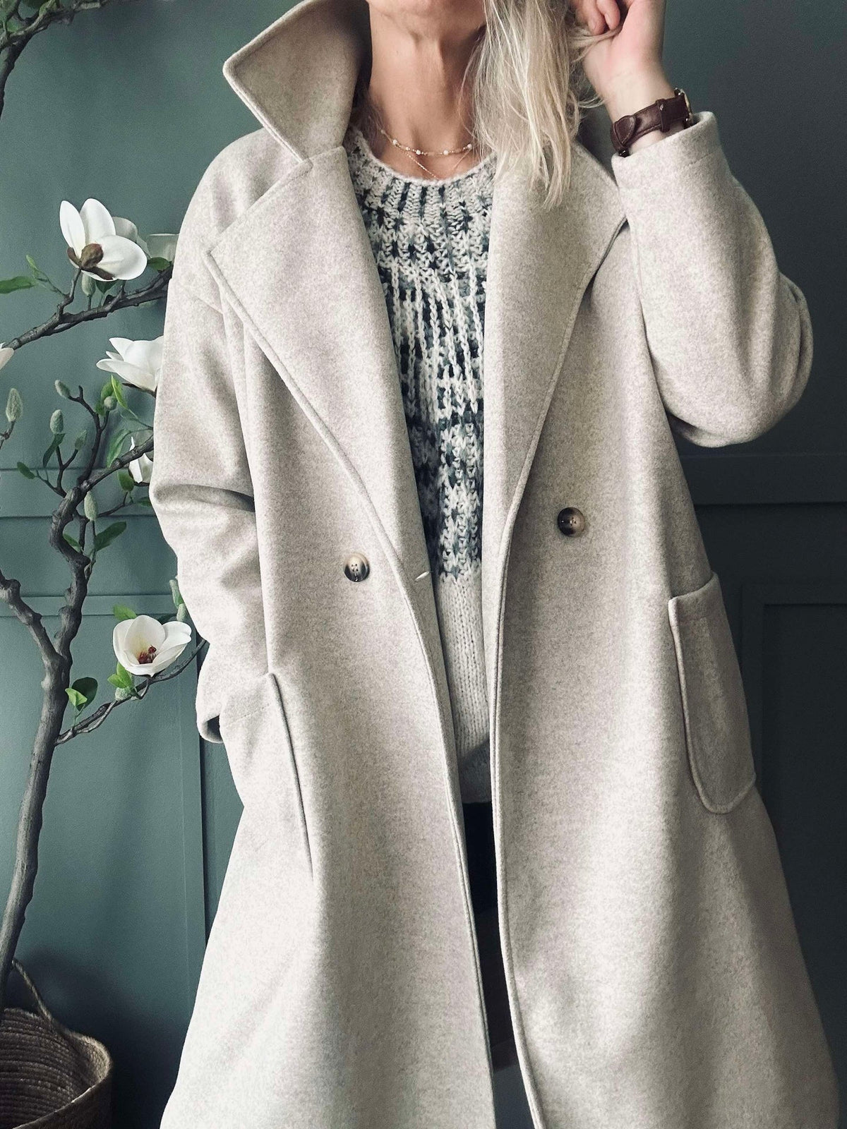 Jas Ida beige