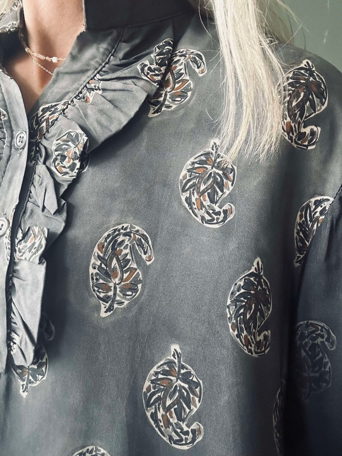 Blouse MdcUnnur - Grey Faded