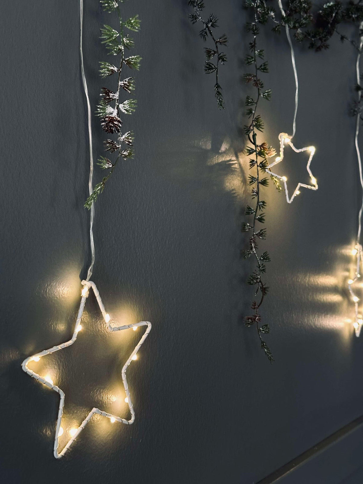 LED-lichtslinger met sterren